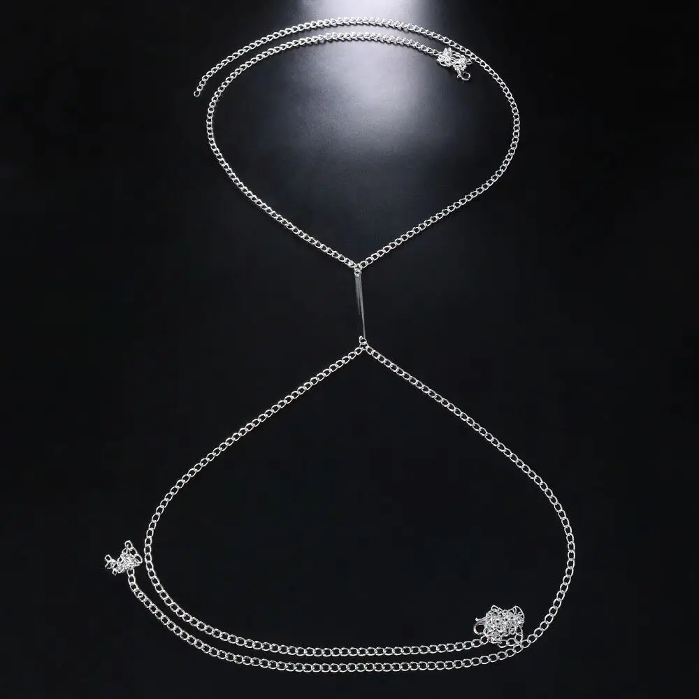 Sexy Metalen Borstketting Harn - Body Jewelry Necklace recensie en prijs