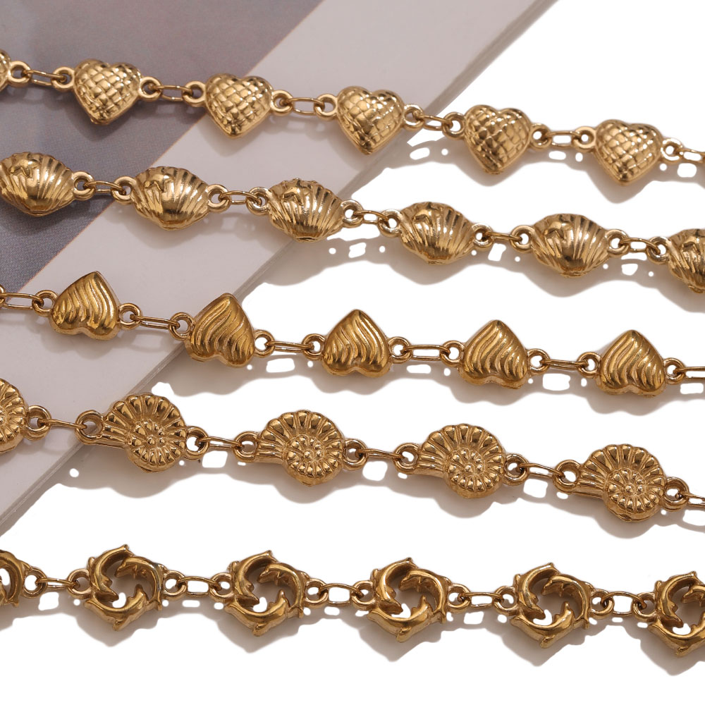 1M PVD Gouden RVS Hart Ster Bl - Body Jewelry For You recensie en prijs